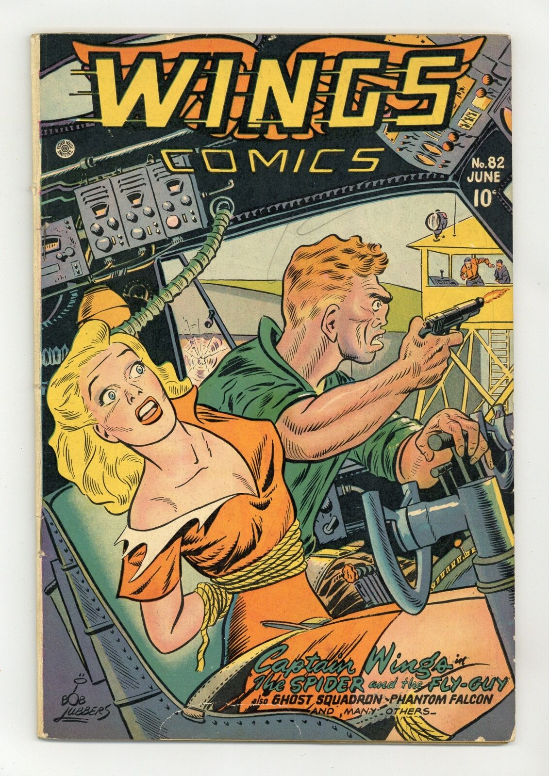 Wings Comics #82 GD+ 2.5 1947