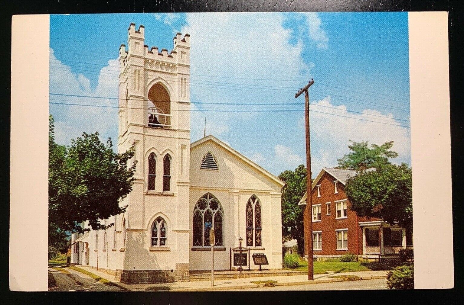 Postcard Fairfield PA - Zion Lutheran Church