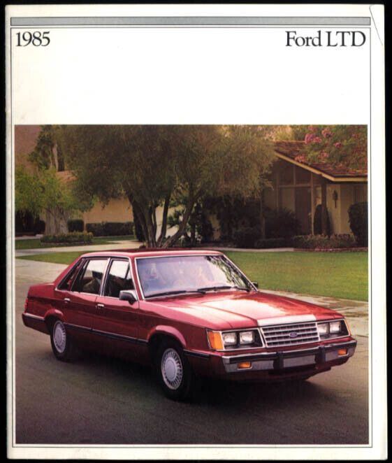 1985 Ford LTD brochure Brougham LX Wagon