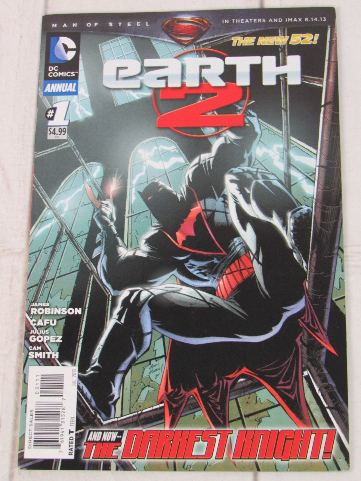 Earth 2 Annual #1 July 2013 DC Comics