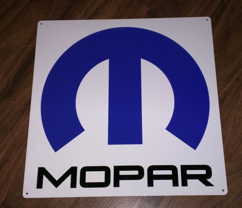 Large 12 by 12  Mopar Wall Sign Chrysler Plymouth Dodge Hot Rod 50035