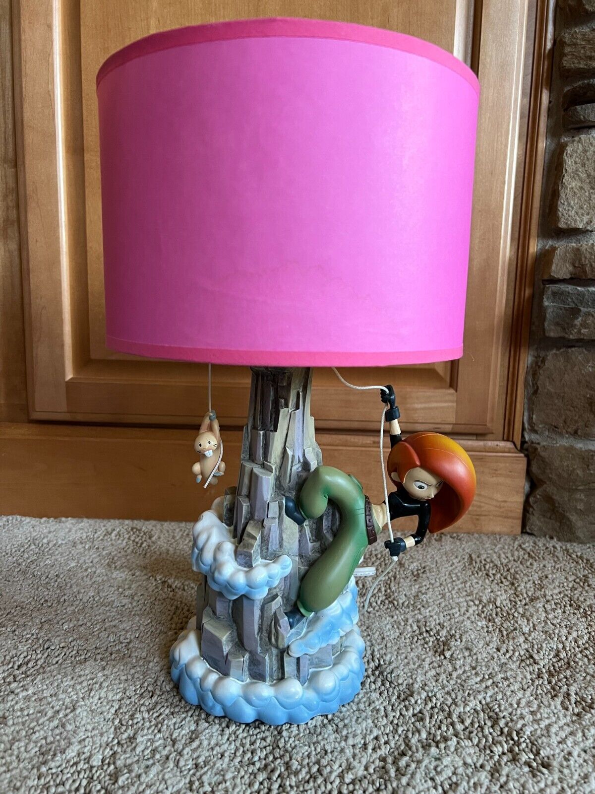 Vintage Kim Possible Lamp RARE