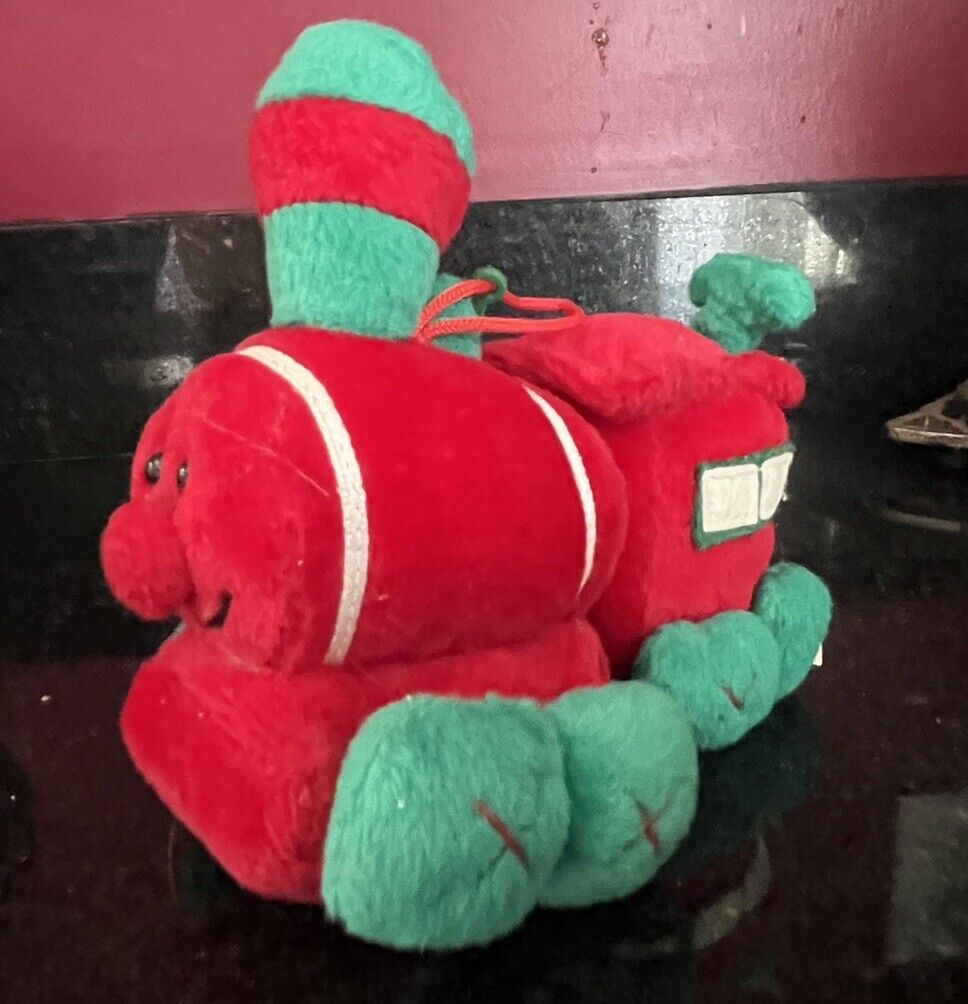 Rudolph Misfit Toy Train CVS Stuffins  Stuffed Animal Ornament Misfit Toys Tag