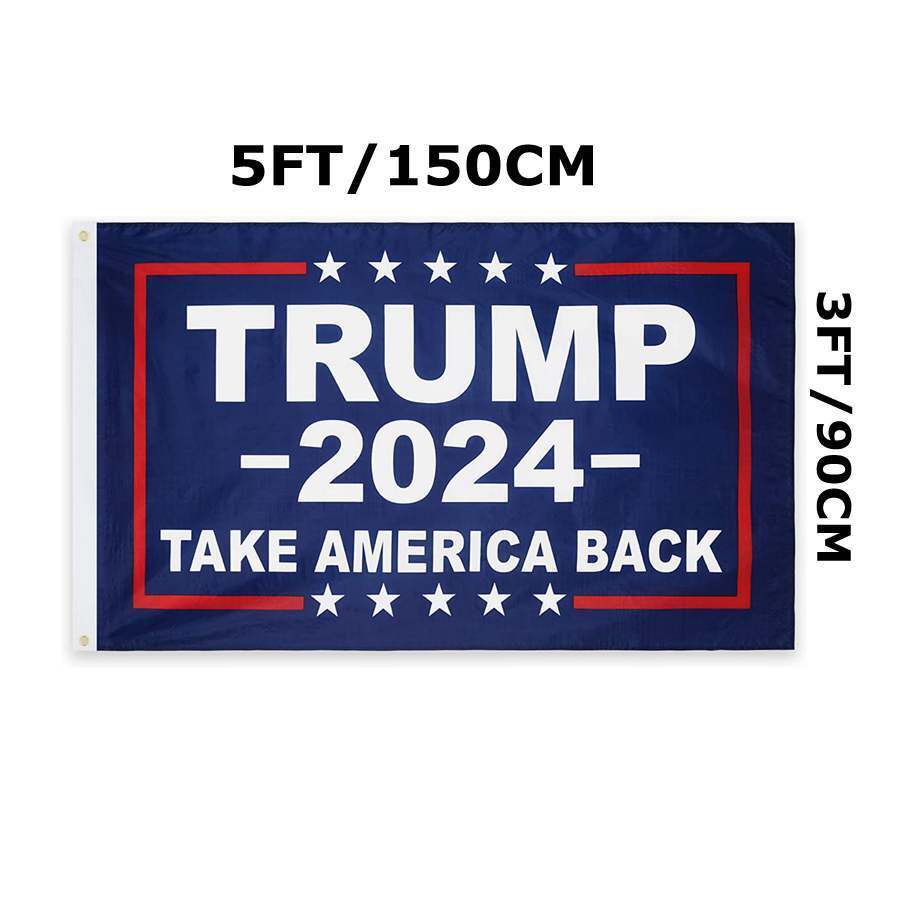3x5 Foot Donald Trump for President 2024 Take America Back Flag