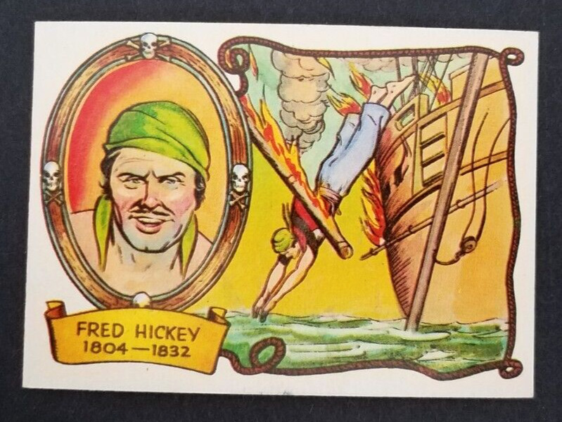 1961 FLEER PIRATES BOLD TRADING CARD #15 FRED HICKEY EXMT/NM