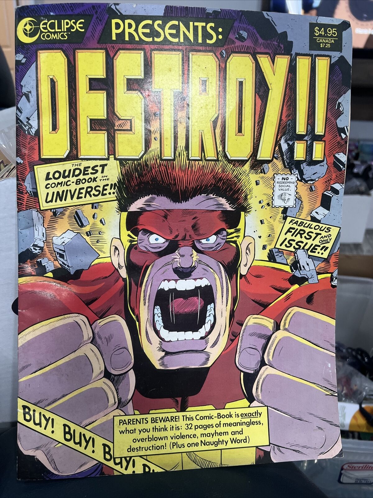 Eclipse Comics Presents DESTROY McCloud Zot