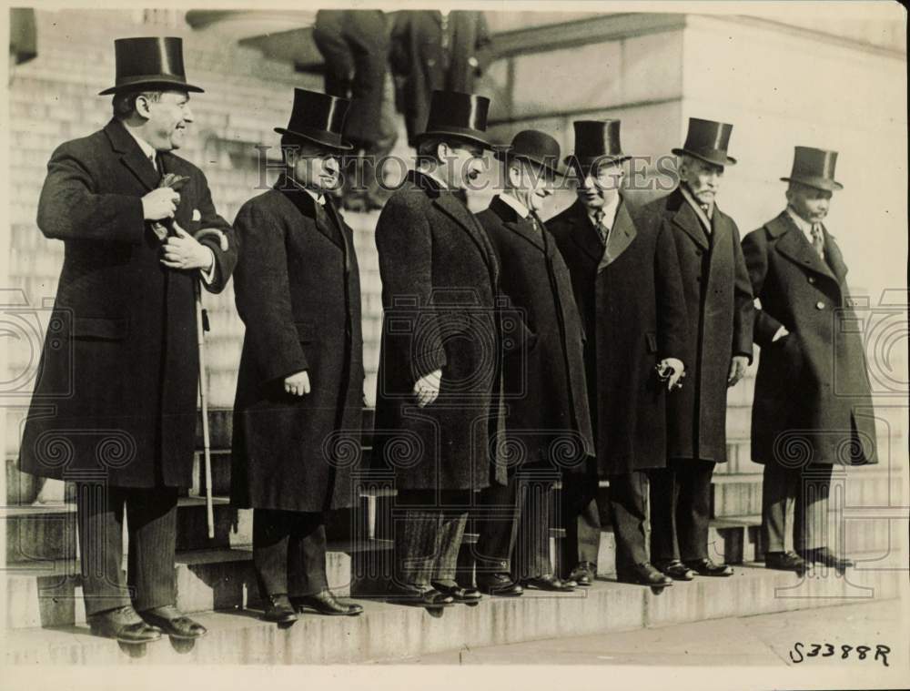 1920 Press Photo Attendees at Second Pan American Financial Congress, Washington