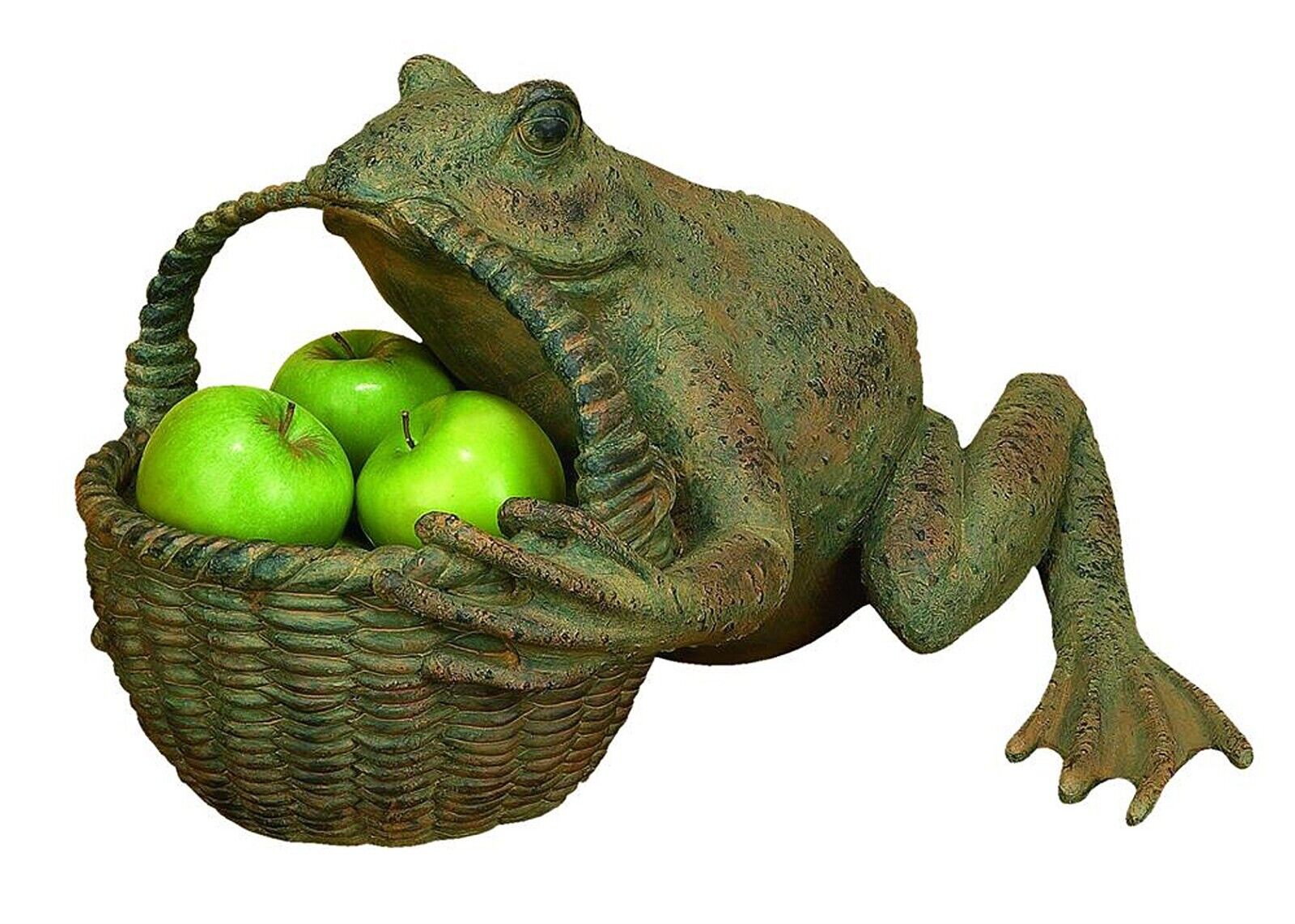 FANCIFUL FROG GARDEN PLANTER OR TABLE CENTERPIECE