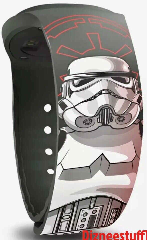 Disney Star Wars Stormtrooper Empire Black Magicband Plus Unlinked - NEW