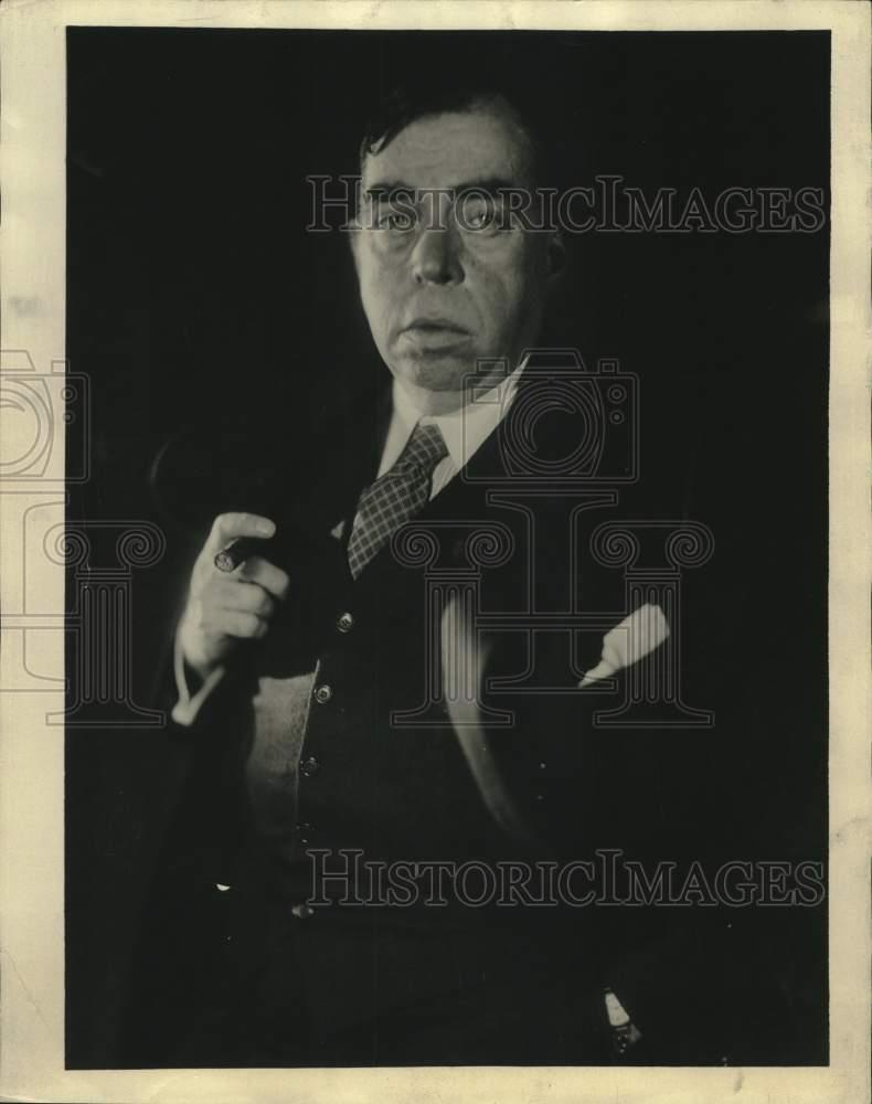 1929 Press Photo Irvin S. Cobb, Writer/Actor - lrx78808