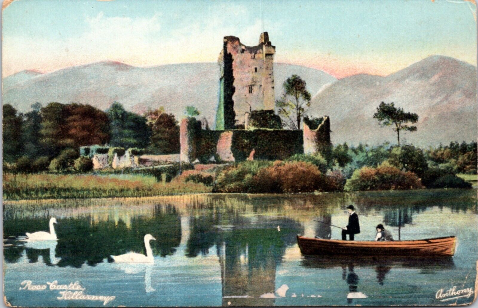 Postcard Ireland - Ross Castle  Kilarney