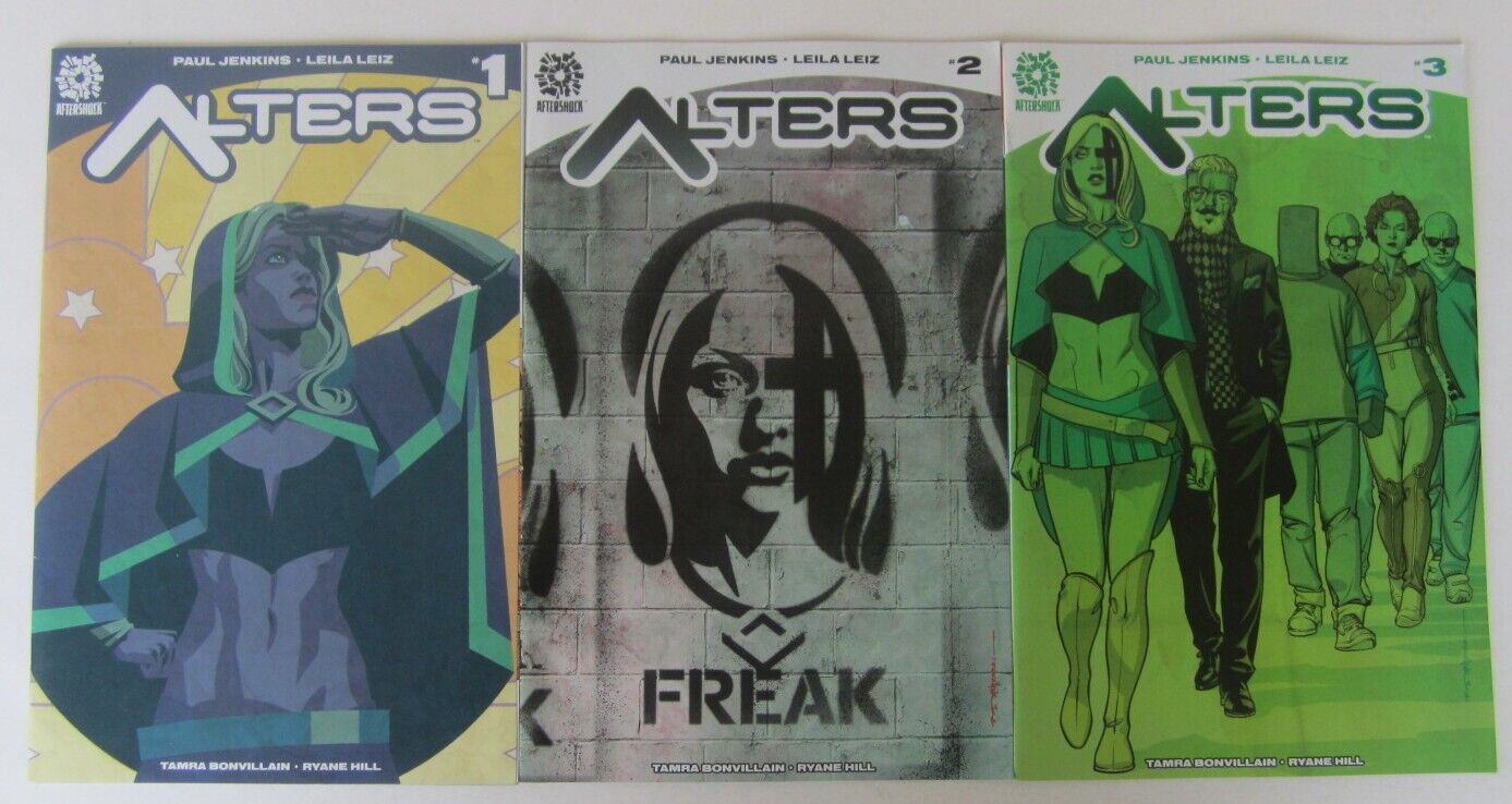 Alters (2016 Aftershock Comics) #1 2 3 4 5