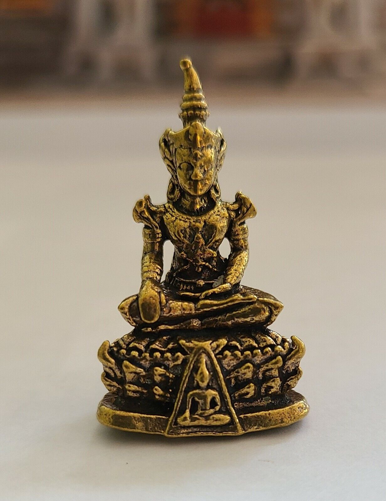 Phra Kaew Morakot Luck Richness -Thai Amulet Emerald Buddha