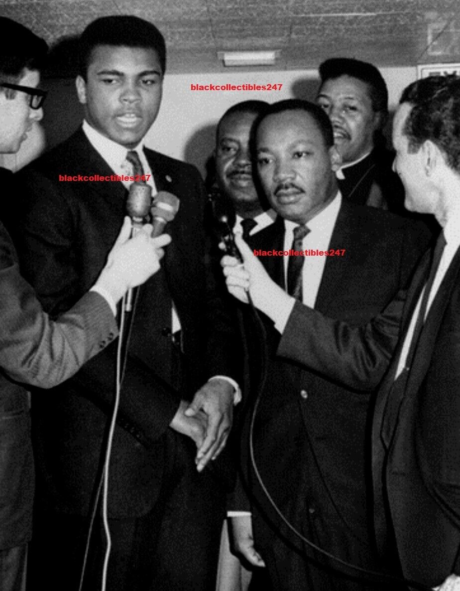 Muhammad Ali Photo 5x7 Martin Luther King, Jr. Greatest Boxing Memorabilia USA