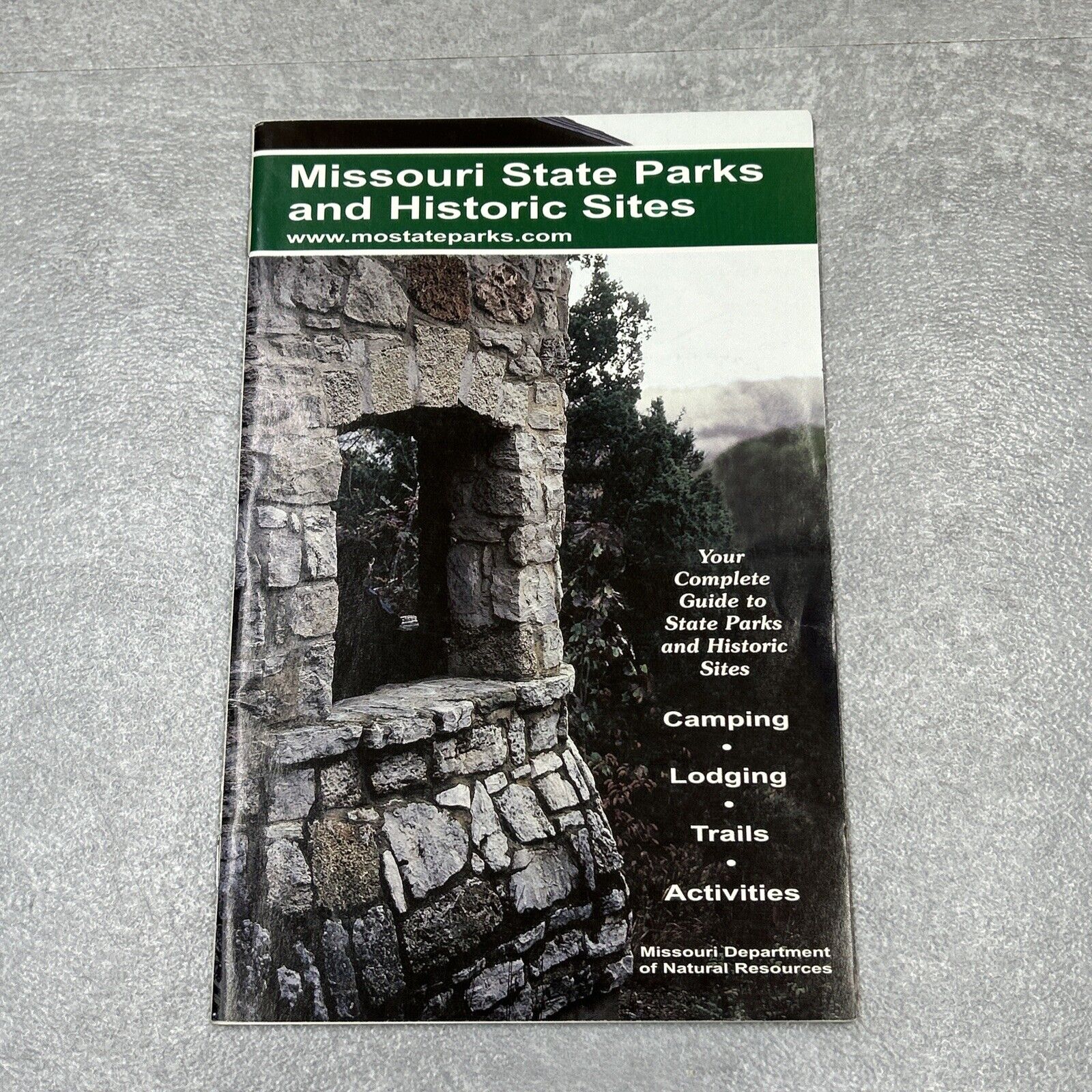 Vintage Missouri State Parks and Historic Sites Booklet Brochure Early 2000s