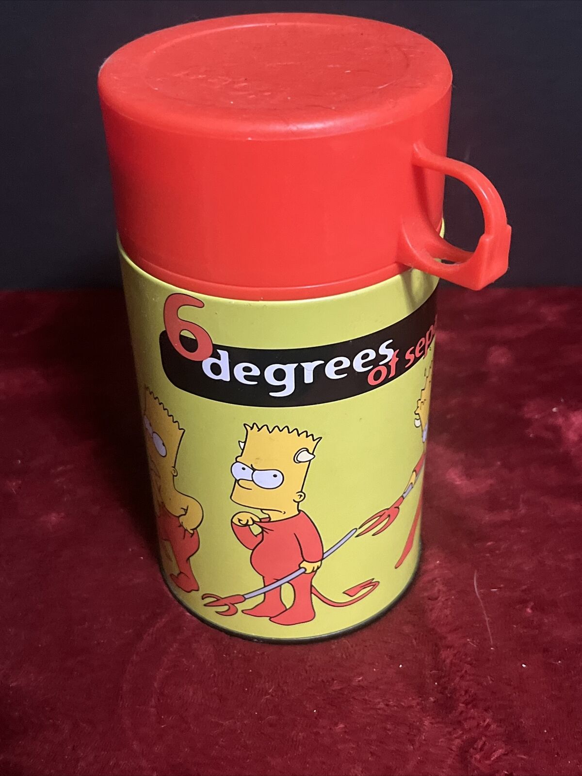 The Simpsons NECA 2000 Bart  Thermos