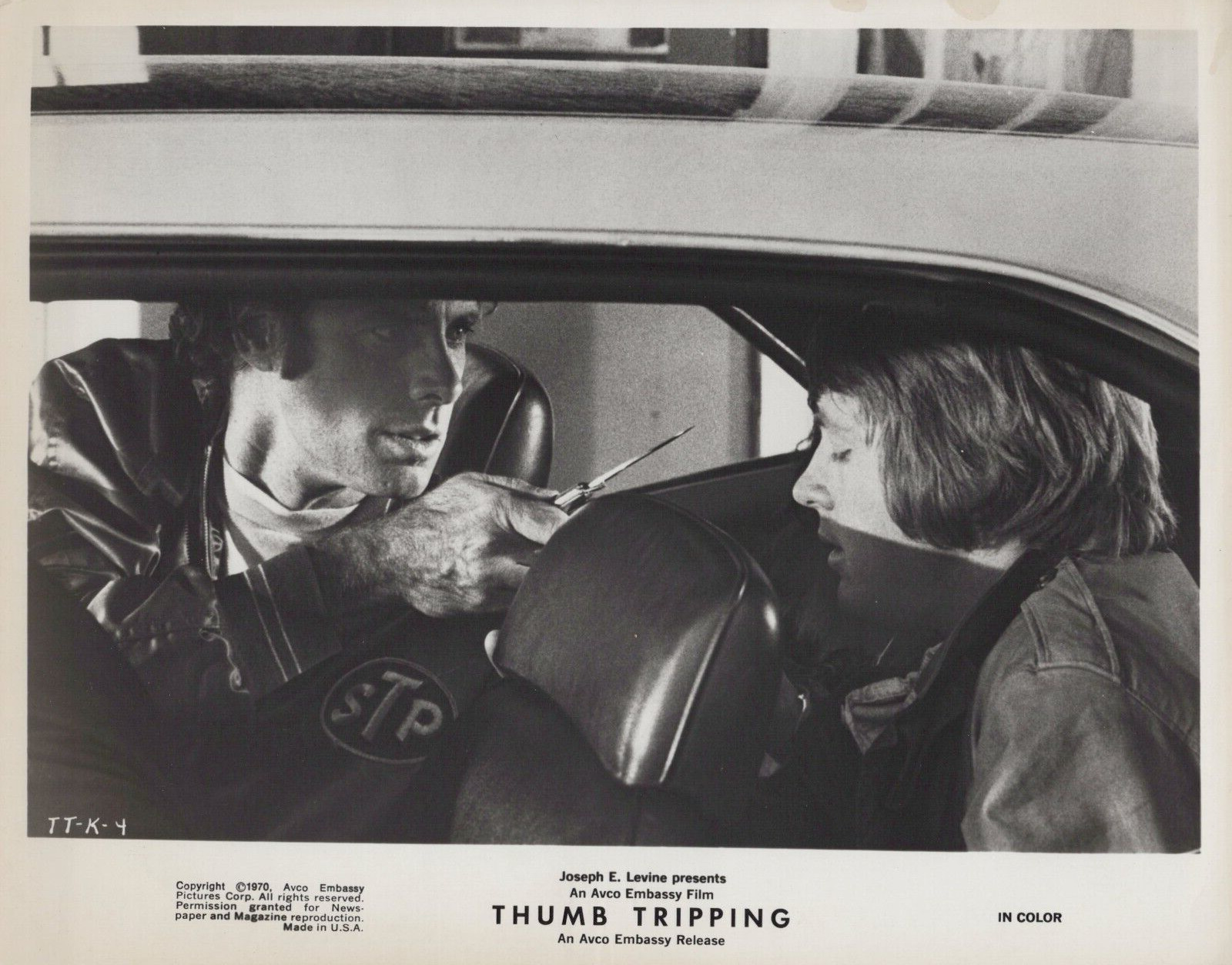 Michael Burns in Thumb Tripping (1972)🎬Original Vintage Photo E44