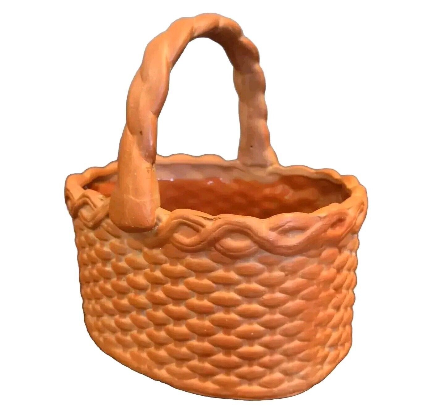 Vintage Ceramic Planter Bread Basket - Fall Holidays Floral Arrangment