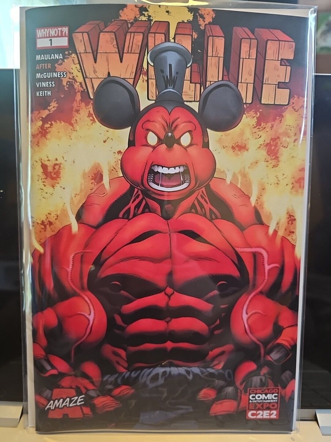 Why Not? Willie #1 (Red Hulk C2E2 Exclusive Ltd 300)