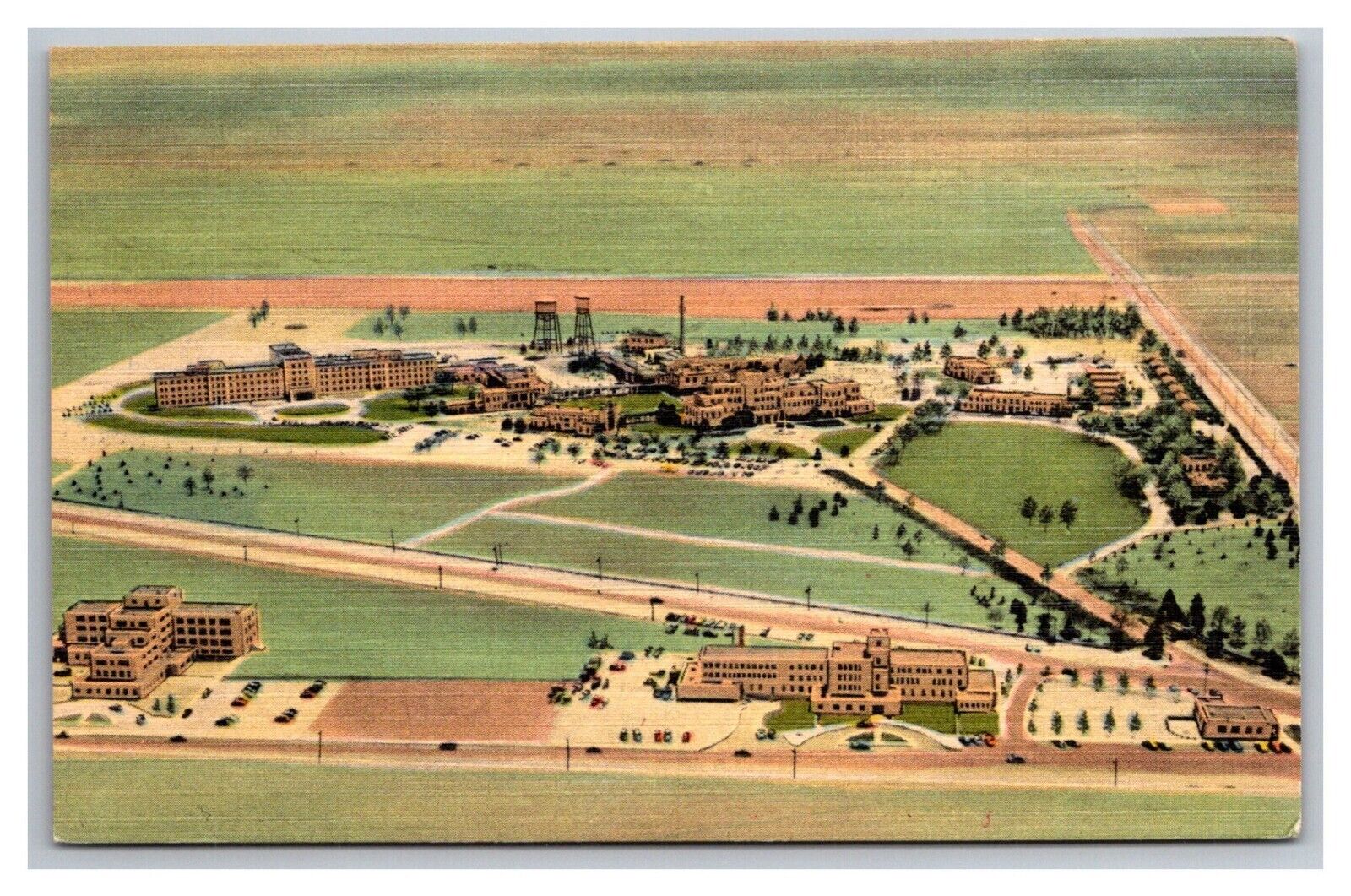 Postcard Albuquerque New Mexico Hospital Center
