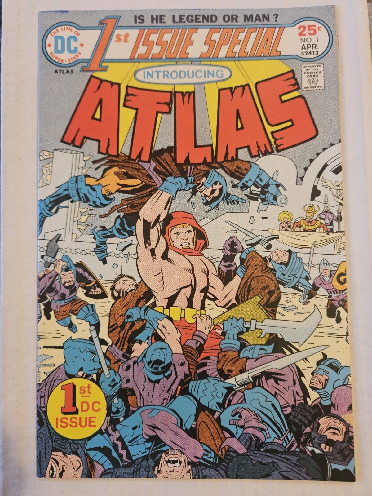1st Issue Special 1. 1st Atlas. DC Comics, Jack Kirby. Nm- or Better