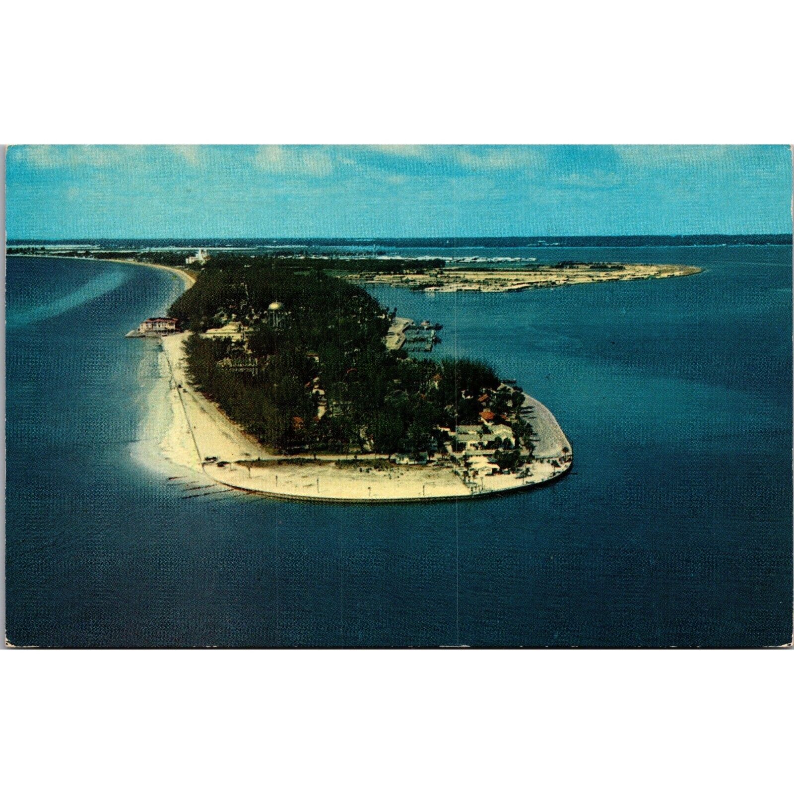 Vintage Pass-A-Grille Beach Florida Postcard