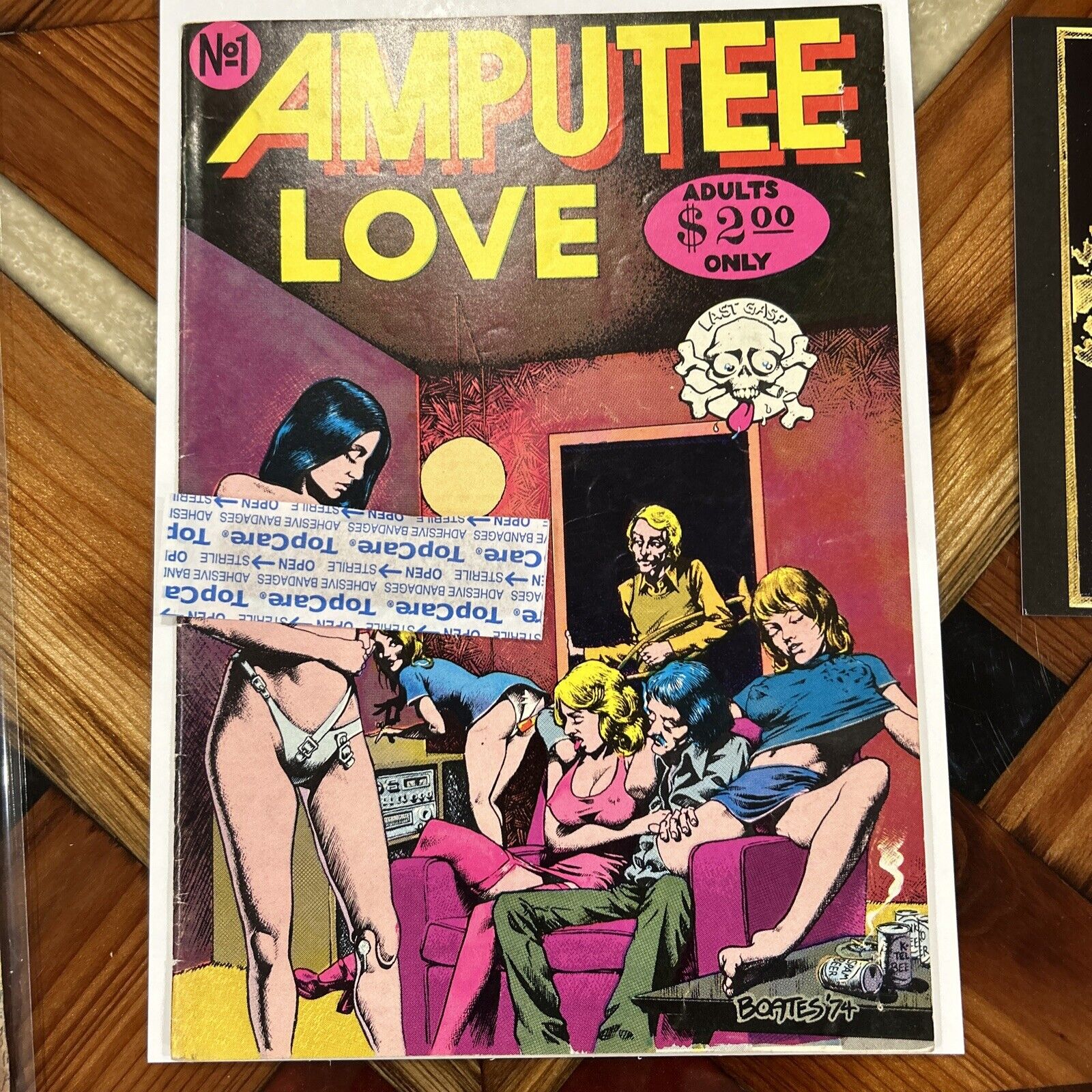 Amputee Love Last Gasp 1975 Underground Comics Comix Fine