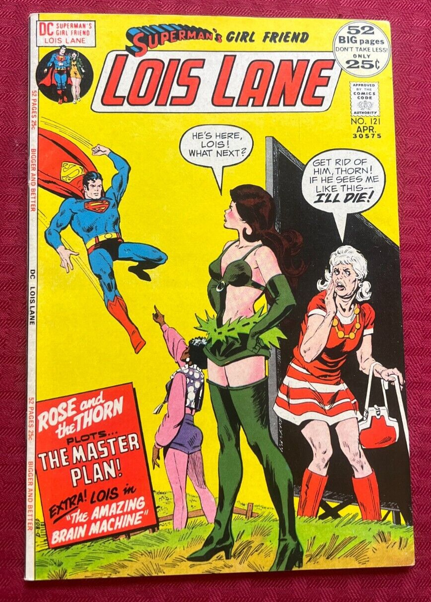 Superman\'s Girl Friend, Lois Lane #121 FN/VF  DC Comics 1972