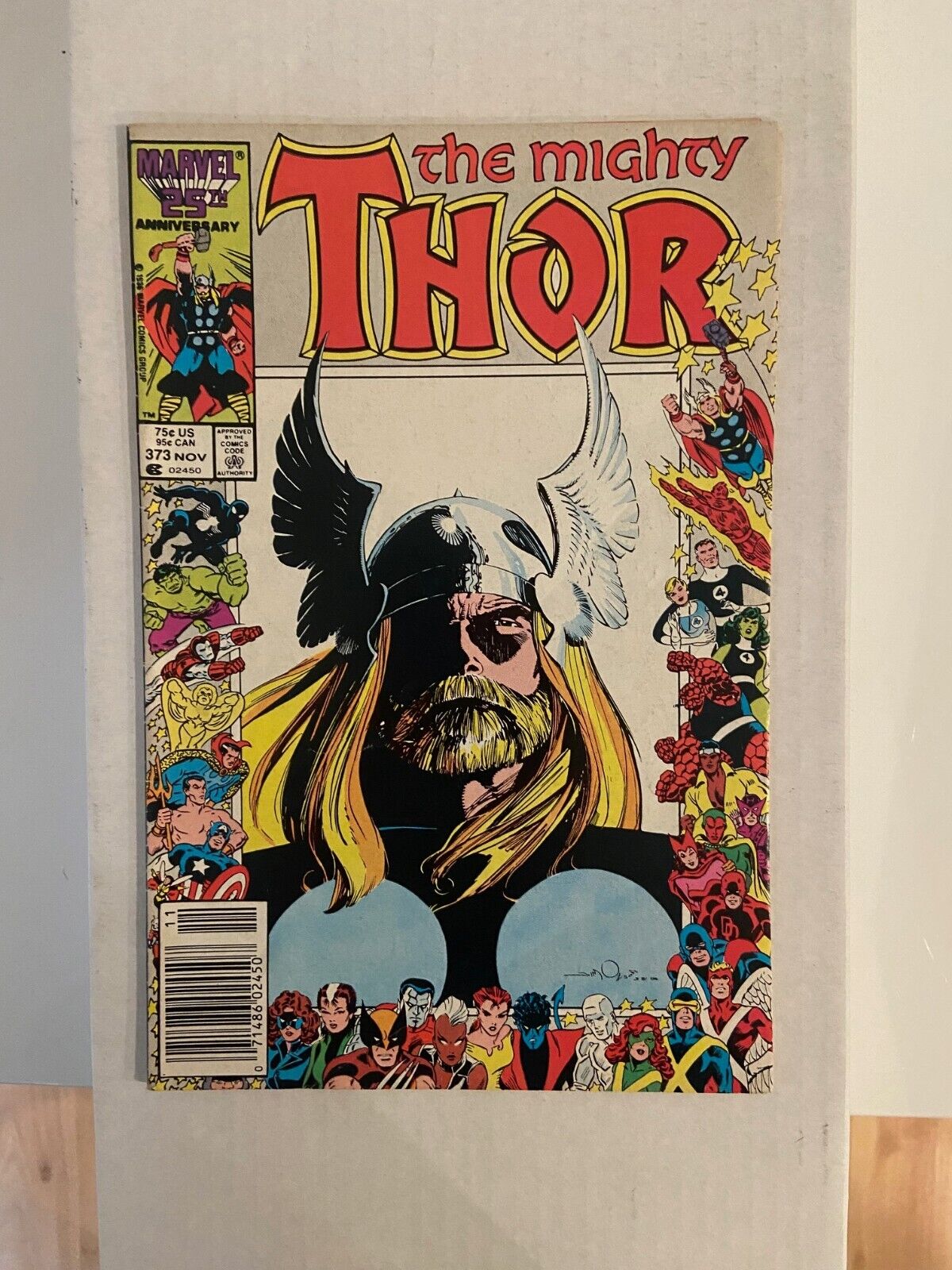 Thor #373 Comic Book