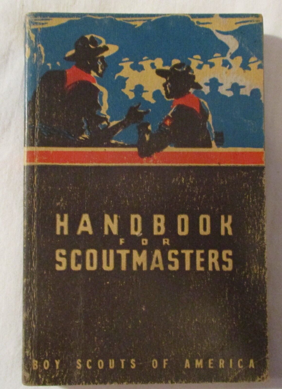 BSA “Handbook for Scoutmasters” – VINTAGE 1947 copyright (SMH03)