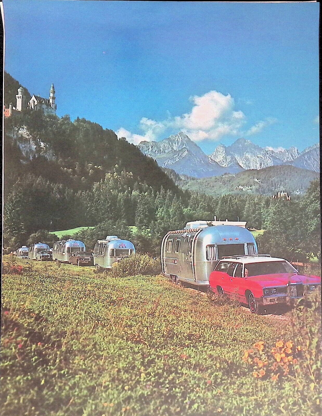 Airstream Mountains Cars 1970S Ad Vtg Print Ad 13X10