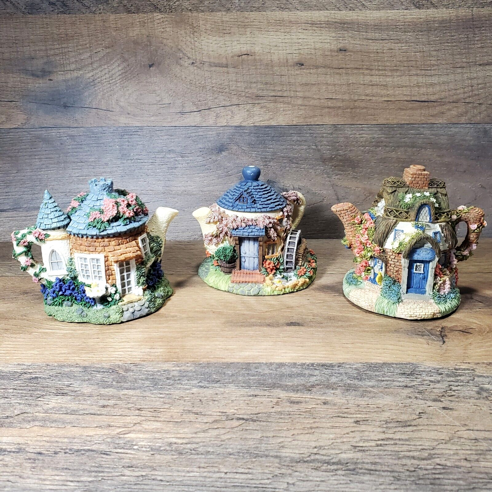 Lenox The Tea Garden Cottages 1996 (3 Pieces)