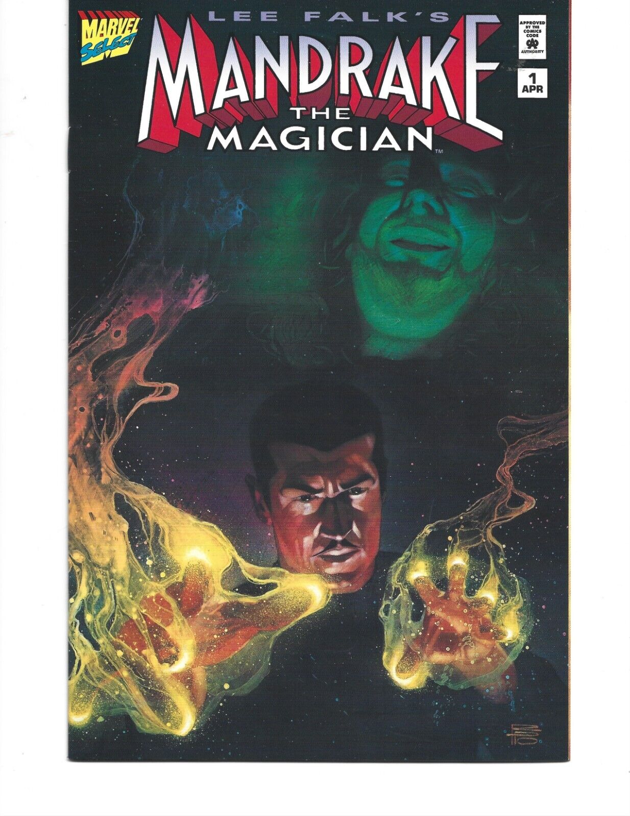 MANDRAKE THE MAGICIAN #1 AND #2  - 1995 - MARVEL - NEAR MINT