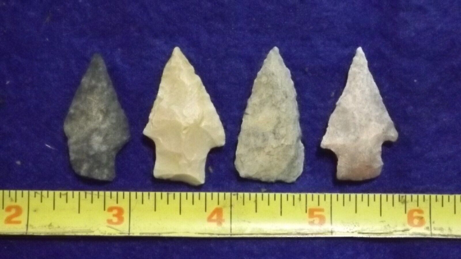 Central Texas Arrowheads, Prehistoric Indian Artifacts **FREE SHIPPING** KT56