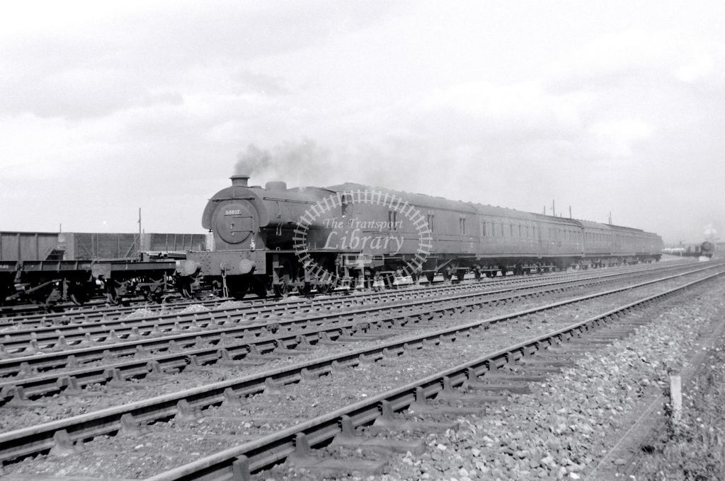 PHOTO BR British Railways Steam Locomotive Class J94 68037 at Newport in 1954