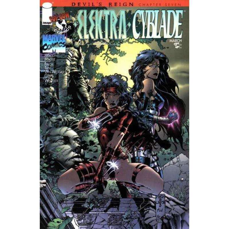 Elektra (1996 series) Cyblade #1 in Near Mint minus condition. Marvel comics [x@