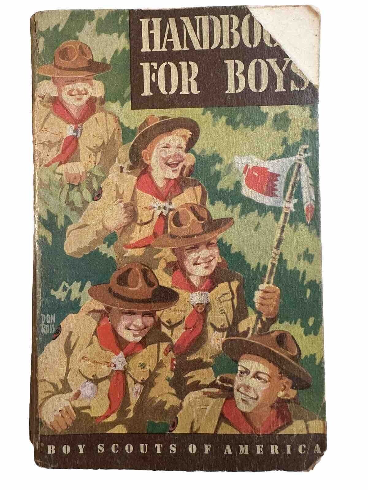 Handbook For Boys Boy Scouts Of America 1949 5th Edition 2nd Printing