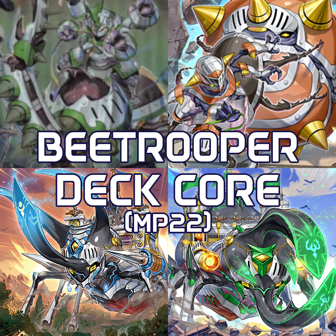 YuGiOh Beetrooper MP22 Deck Core Bundle 42 Cards