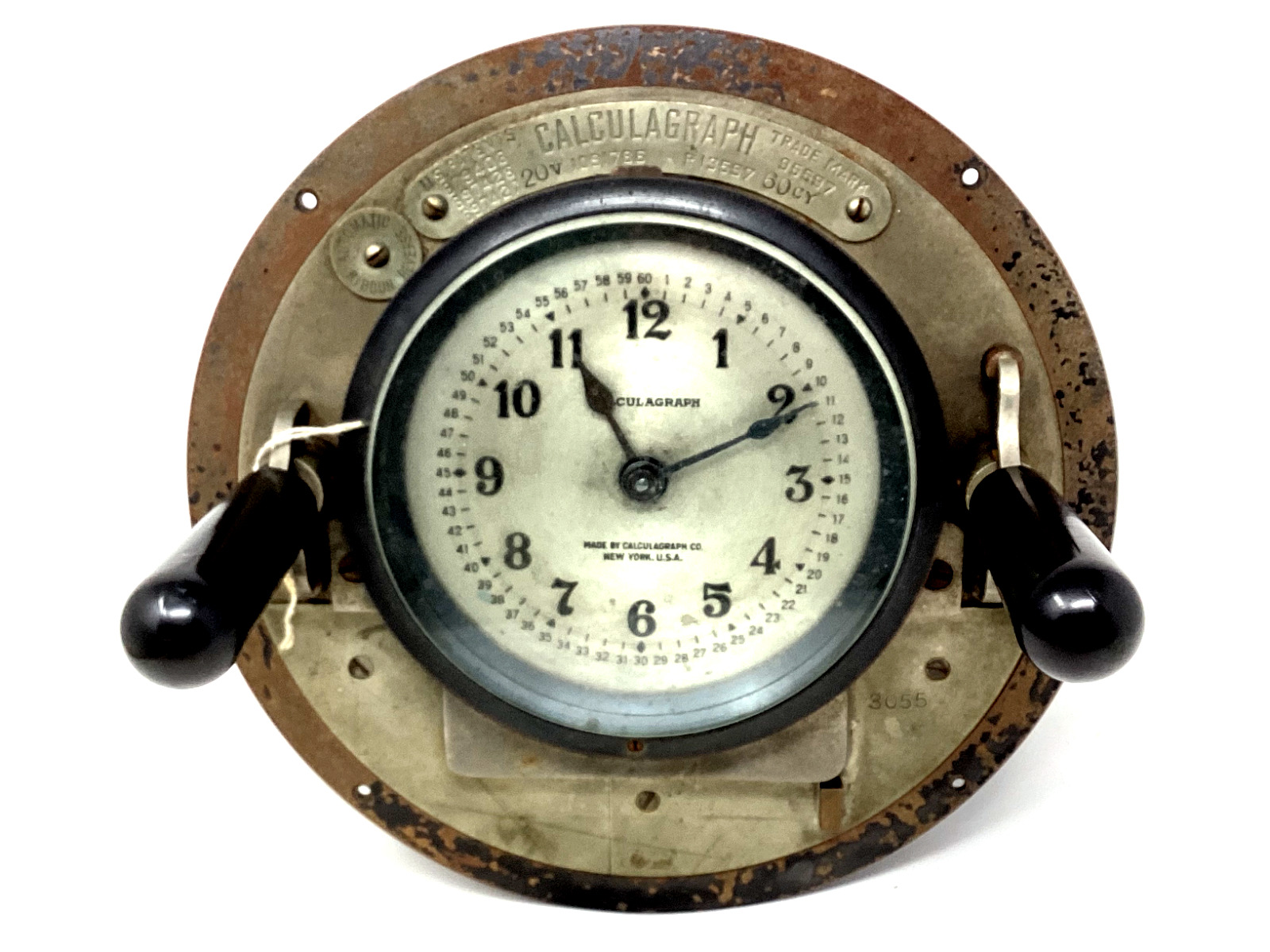 Antique 1902 Calculagraph Timer Clock Billiards Pool Telephone Steampunk