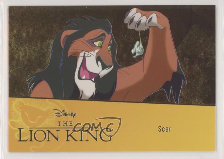 2020 Upper Deck Disney Lion King LTFX Gold 91/94 Scar #15 6h3