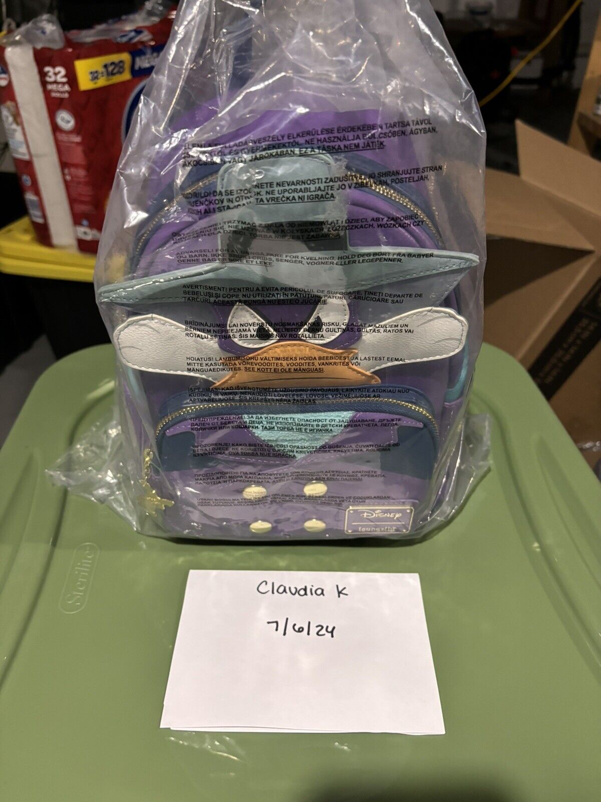 Loungefly Exclusive Darkwing Duck Cosplay Mini Backpack