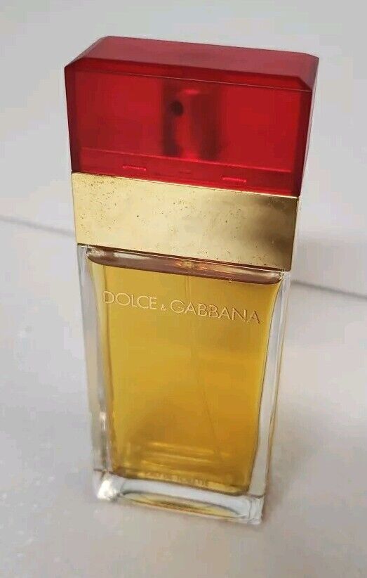 Dolce & Gabbana Red Women 1.7 FL OZ Eau de Toilette 95% Full ITALY Vintage
