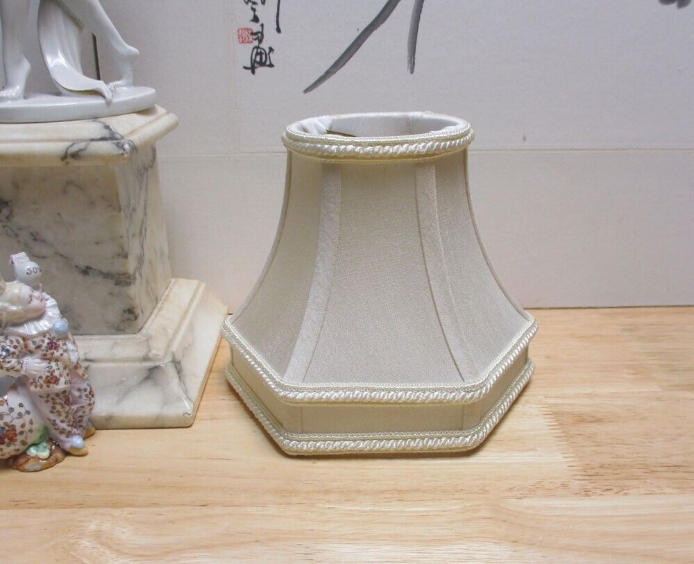 Chelsea House Silk Mini Clip-on Chandelier Lamp Shades 7 Available