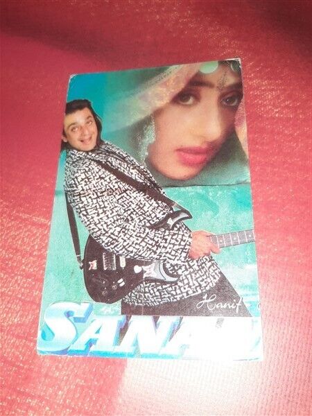 Bollywood actors Manisha Koirala Sanjay Dutt Rare India postcard post cards