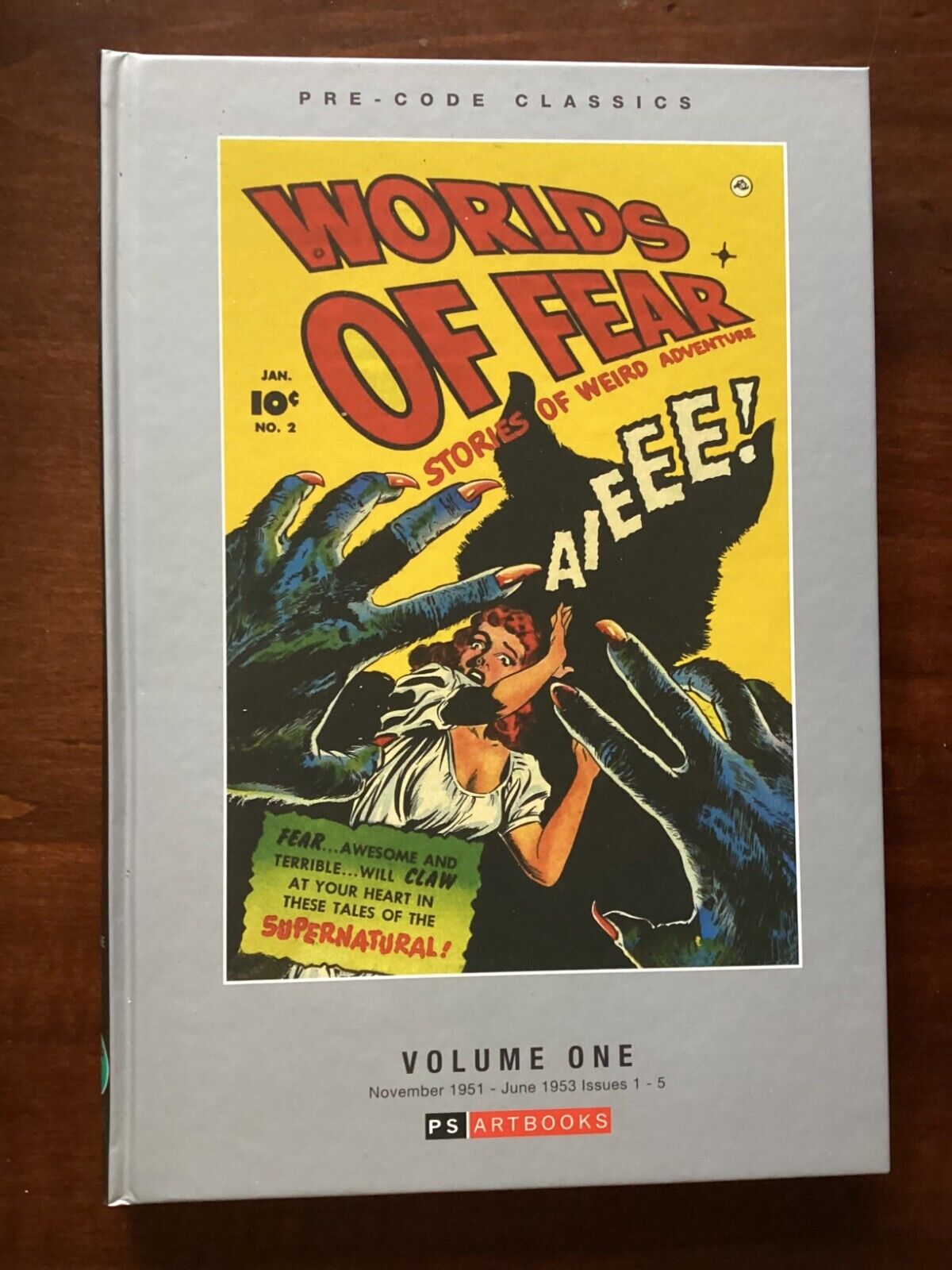 WORLDS BEYOND and WORLDS OF FEAR -  Vol 1 - PRECODE HORROR COMICS - 1951 to 1953