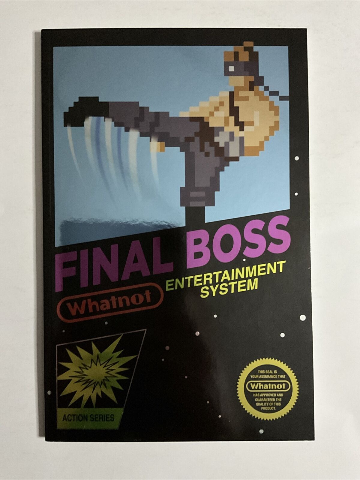 Final Boss #1 (2021) 9.4 NM Tyler Kirkham Whatnot Rare NES Homage Foil Variant