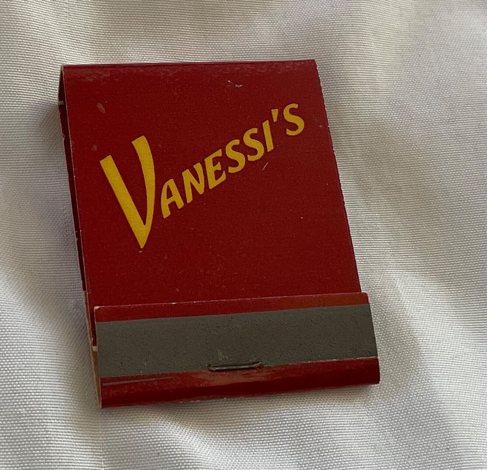 Vintage Matchbook VANESSI’S VENETIAN RESTAURANT - San Francisco Unstruck