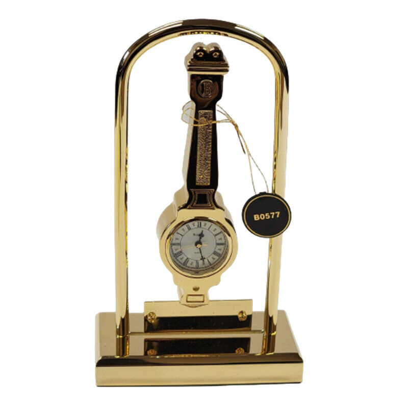 New Bulova B0577 Mini Desk Watch Clock - Great Gift for Executive