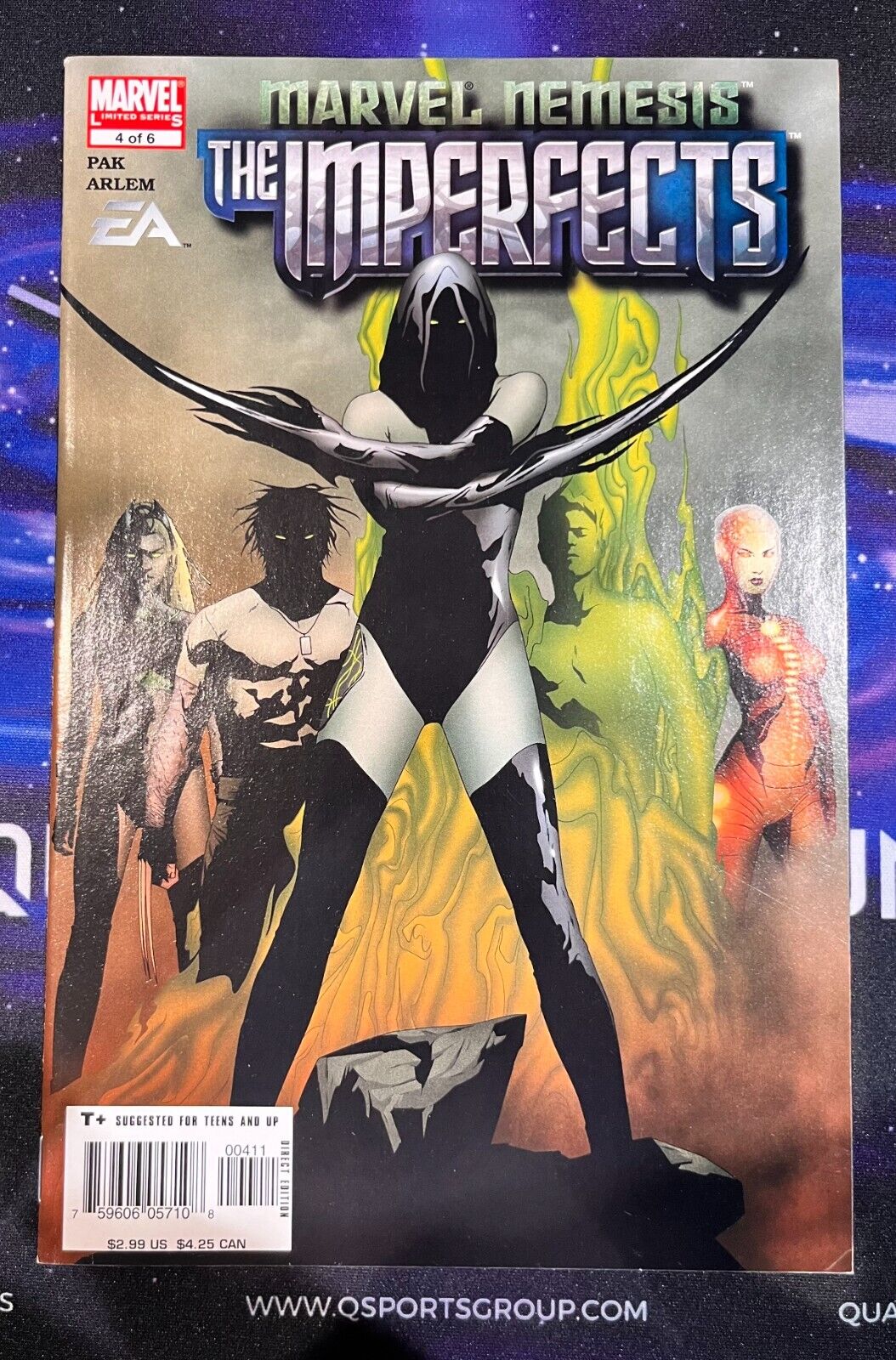 Marvel Nemesis: The Imperfects #4 of 6 MCU Comic Book (W214)