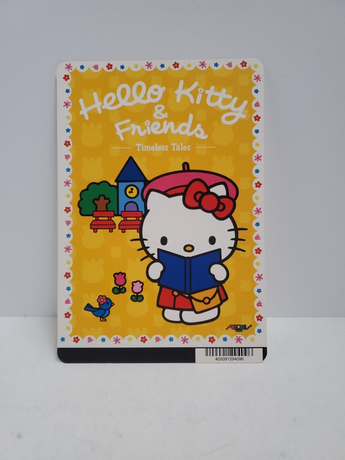 Hello Kitty & Friends Timeless Tales BLOCKBUSTER DVD BACKER CARDONLY 5.5\